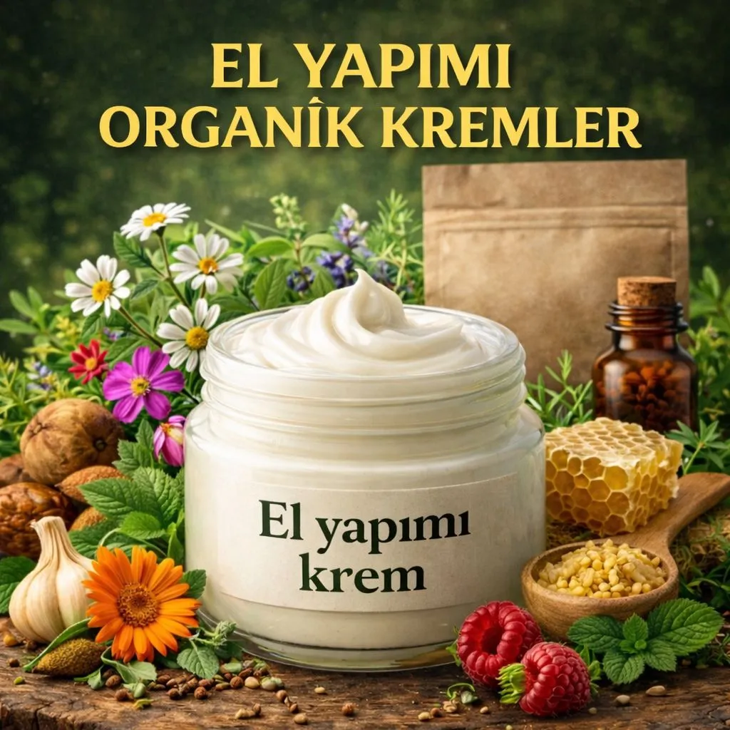 Kişiye Özel Yapılmış Doğal Kremler