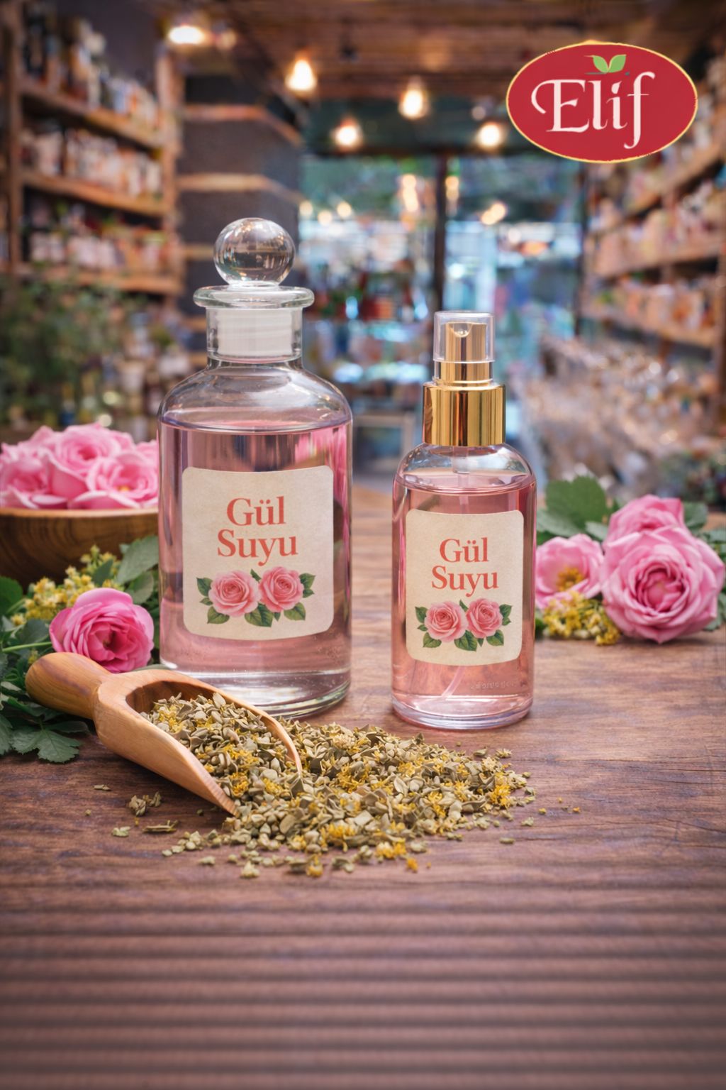 Gül Suyu ( El Yapımı Tüketilebilir )