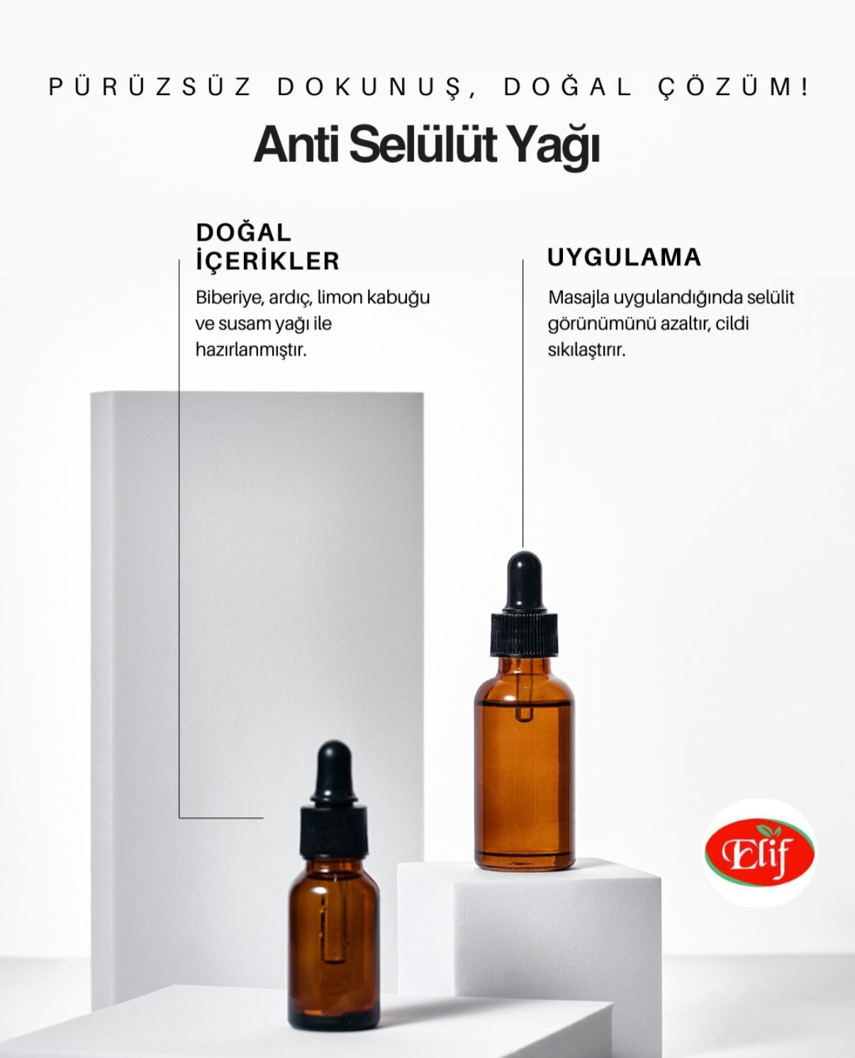 Anti Selülit Bakım Yağı ( Kişiye Özel Hazırlanır )